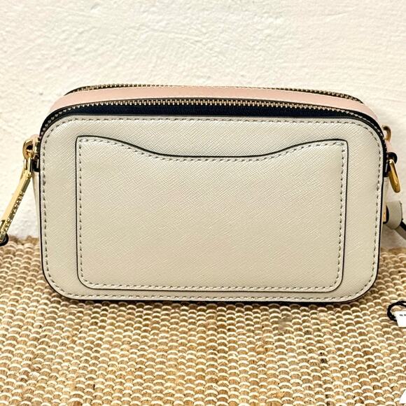 NWT Marc Jacobs Snapshot Crossbody Bag Dust Multi Adjustable Removable Strap - Picture 7 of 14